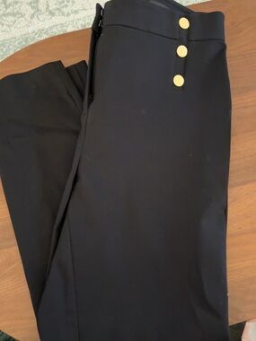 LOFT Black High-Waist Skinny Pants